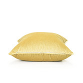 Brooklyn and Bella Laine Piped Square Velvet Cushion