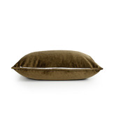 Brooklyn and Bella Hermann Piped Rectangular Velvet Cushion