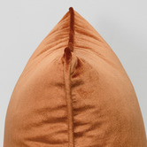 Brooklyn and Bella Laine Piped Square Velvet Cushion