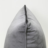 Brooklyn and Bella Laine Piped Square Velvet Cushion