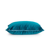 Brooklyn and Bella Hermann Piped Rectangular Velvet Cushion