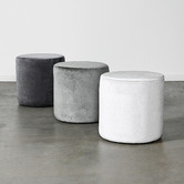 Brooklyn and Bella Dudley Velvet Ottoman