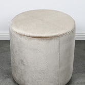 Brooklyn and Bella Smith Velvet Ottoman