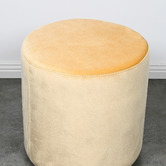 Brooklyn and Bella Smith Velvet Ottoman