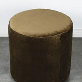 Brooklyn and Bella Smith Velvet Ottoman