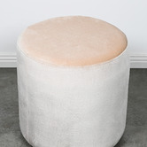 Brooklyn and Bella Small Velvet Ottoman