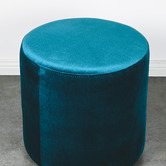 Brooklyn and Bella Dudley Velvet Ottoman