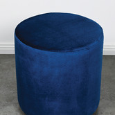 Brooklyn and Bella Dudley Velvet Ottoman