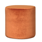 Brooklyn and Bella Small Burnt Orange Ottoman