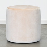 Brooklyn and Bella Small Velvet Ottoman