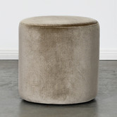 Brooklyn and Bella Smith Velvet Ottoman