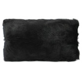 Brooklyn and Bella Amgalan Goat Fur Lumbar Cushion