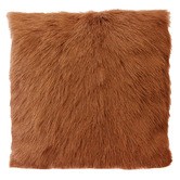 Brooklyn and Bella Amgalan Goat Fur Cushion