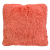 Brooklyn and Bella Amgalan Goat Fur Cushion