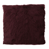 Brooklyn and Bella Amgalan Goat Fur Cushion