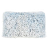 Brooklyn and Bella Snowflake Delbee Sheepskin Lumbar Cushion