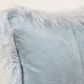 Brooklyn and Bella Snowflake Delbee Sheepskin Lumbar Cushion