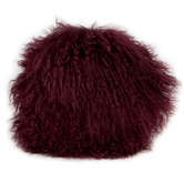 Brooklyn and Bella Delbee Round Sheepskin Cushion