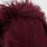 Brooklyn and Bella Delbee Round Sheepskin Cushion