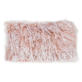 Brooklyn and Bella Snowflake Delbee Sheepskin Lumbar Cushion