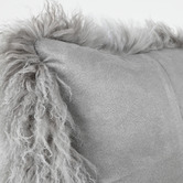 Brooklyn and Bella Snowflake Delbee Sheepskin Lumbar Cushion