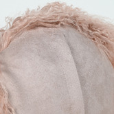 Brooklyn and Bella Delbee Round Sheepskin Cushion