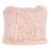Brooklyn and Bella Delbee Square Sheepskin Cushion
