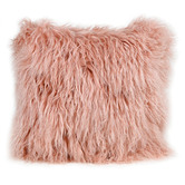 Brooklyn and Bella Delbee Square Sheepskin Cushion
