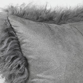 Brooklyn and Bella Delbee Square Sheepskin Cushion
