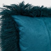 Brooklyn and Bella Delbee Square Sheepskin Cushion