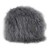 Brooklyn and Bella Delbee Round Sheepskin Cushion
