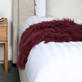 Brooklyn and Bella Delbee Sheepskin Throw