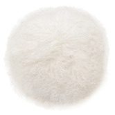 Brooklyn and Bella Delbee Round Sheepskin Cushion