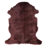 Brooklyn and Bella Amgalan Goat Hide Throw