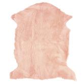 Brooklyn and Bella Amgalan Goat Hide Throw