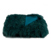 Brooklyn and Bella Delbee Sheepskin Throw
