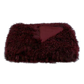 Brooklyn and Bella Delbee Sheepskin Throw