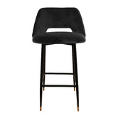 Brooklyn and Bella 75cm Presley Velvet Barstool