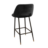 Brooklyn and Bella 75cm Presley Velvet Barstool