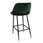 Brooklyn and Bella 75cm Presley Velvet Barstool