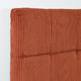 Brooklyn and Bella Burnt Orange Chloe Corduroy Bedhead