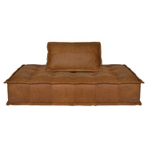 Brooklyn and Bella Audrey Double Leather Lounger