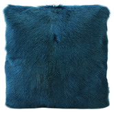Brooklyn and Bella Amgalan Goat Fur Cushion