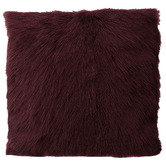 Brooklyn and Bella Amgalan Goat Fur Cushion