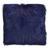 Brooklyn and Bella Amgalan Goat Fur Cushion