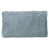 Brooklyn and Bella Amgalan Goat Fur Lumbar Cushion