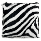 Brooklyn and Bella Zebra Amara Square Cushion