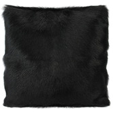 Brooklyn and Bella Amgalan Goat Fur Cushion