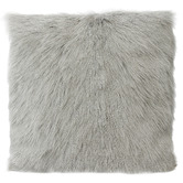 Brooklyn and Bella Amgalan Goat Fur Cushion