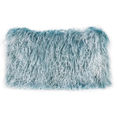 Brooklyn and Bella Snowflake Delbee Sheepskin Lumbar Cushion